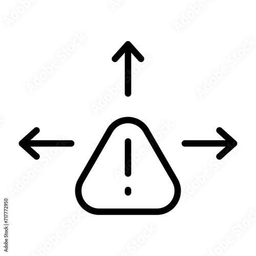 Diversification Vector Icon