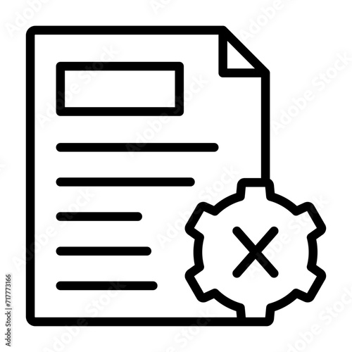 Cancelled Vector Icon