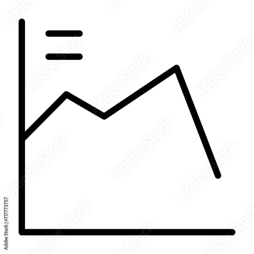 Economic Downturn Vector Icon