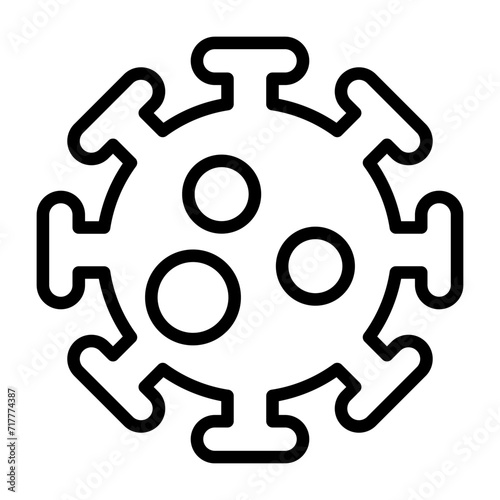 Virus Vector Icon