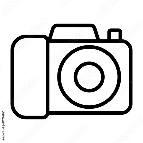 DSLR Camera Vector Icon