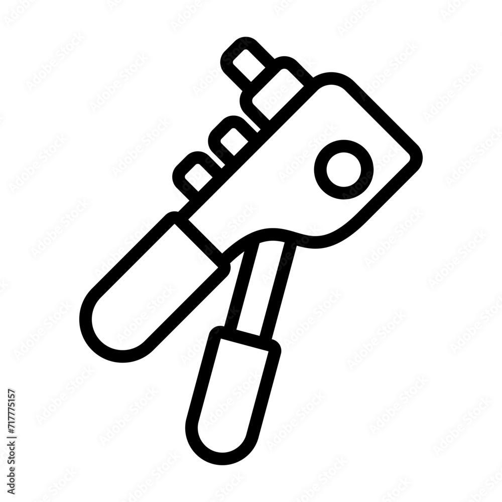 Rivet gun Vector Icon Rivet gun Vector Icon