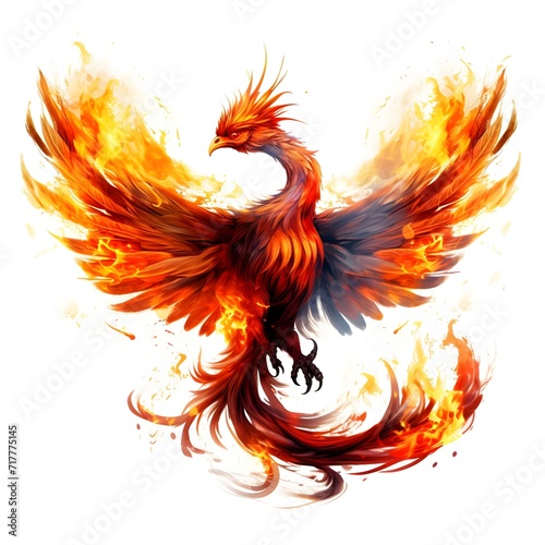 fiery dragon tattoo