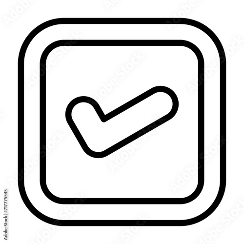 Checkbox Vector Icon