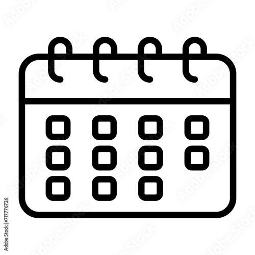 Calendar Vector Icon