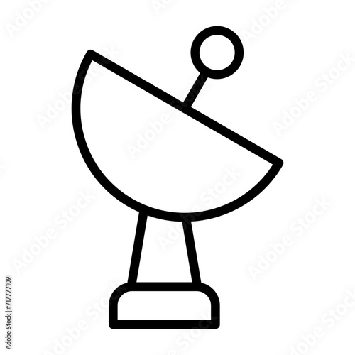 Satellite Dish Vector Icon