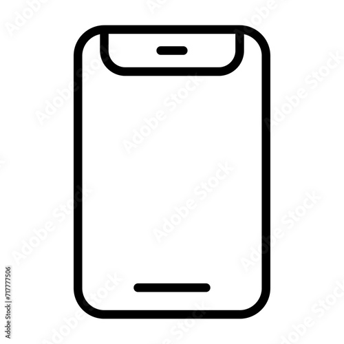 Mobile Notch Vector Icon