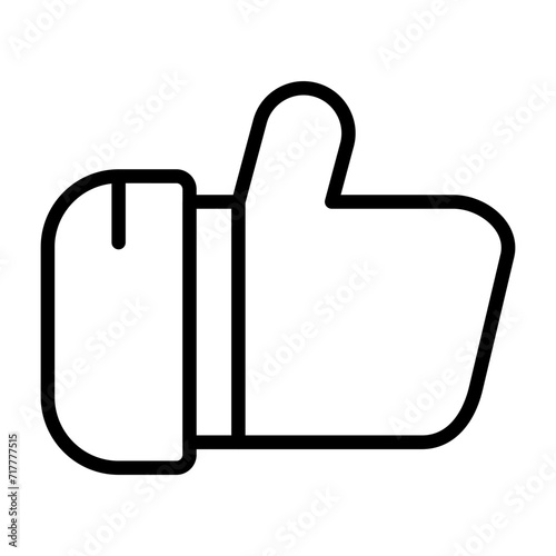 Thumbs Up Vector Icon