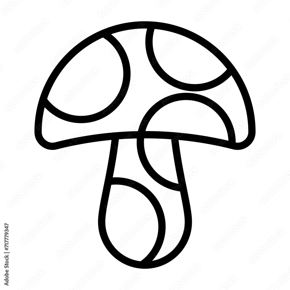 Mushroom Vector Icon Mushroom Vector Icon