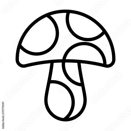 Mushroom Vector Icon