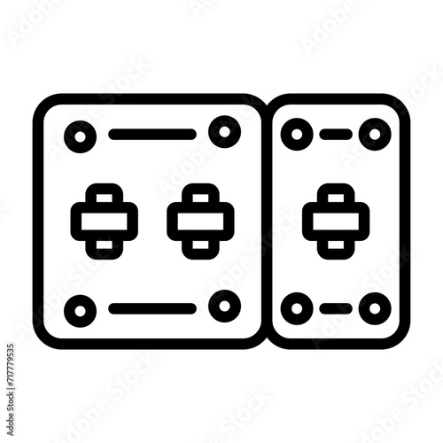 Circuit Breaker Vector Icon