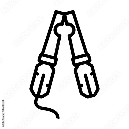 Cable Clamp Vector Icon