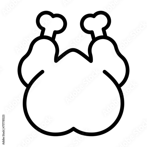 Chicken Vector Icon