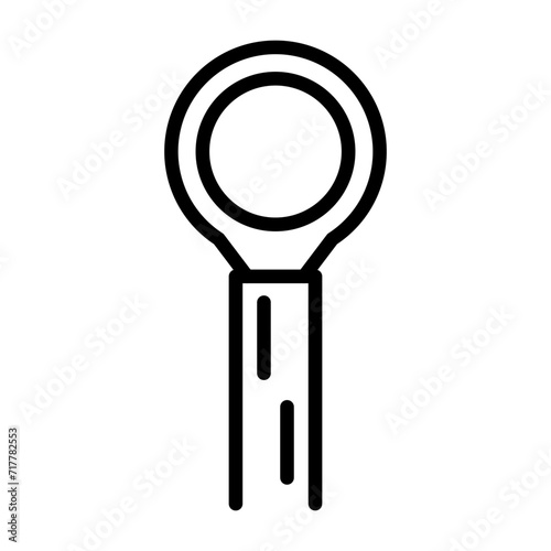 Wire Lugs Vector Icon
