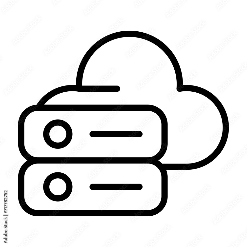 File Hosting Vector Icon File Hosting Vector Icon