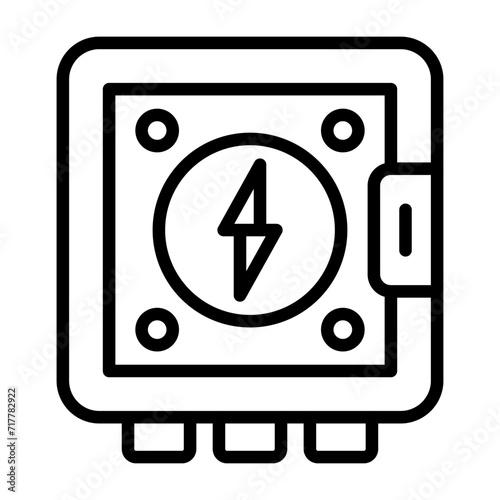 Electrical Panel Vector Icon