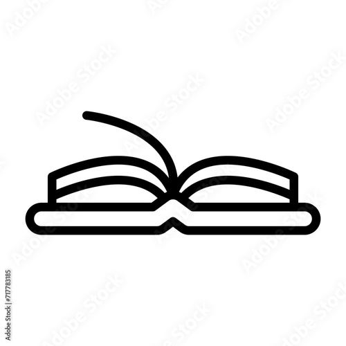 Reading Book Vector Icon