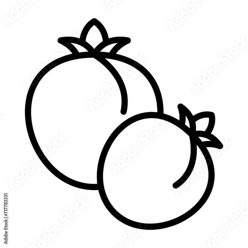 Tomato Vector Icon
