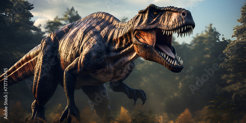 T Rex One of the most famous dinosaurs with short arms sharp teeth and a huge 