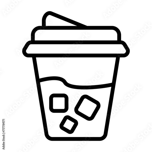 Milkshake Vector Icon