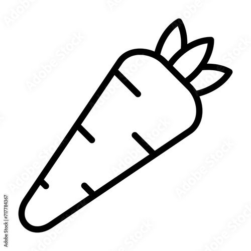 Carrot Vector Icon