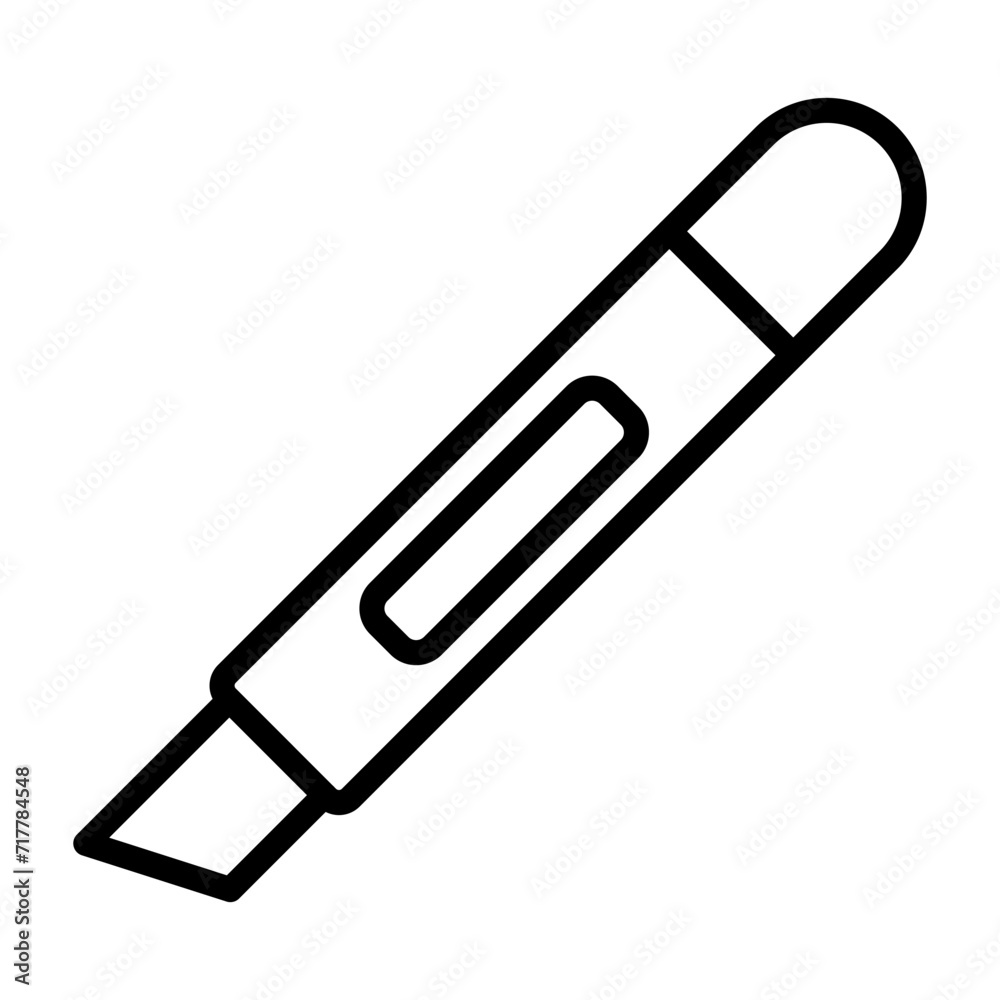 Electrician's Knife Vector Icon Electrician's Knife Vector Icon