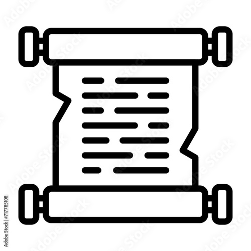 Scroll Vector Icon