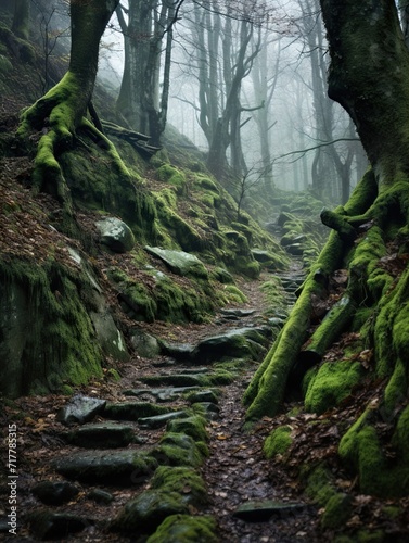 stream in the forest