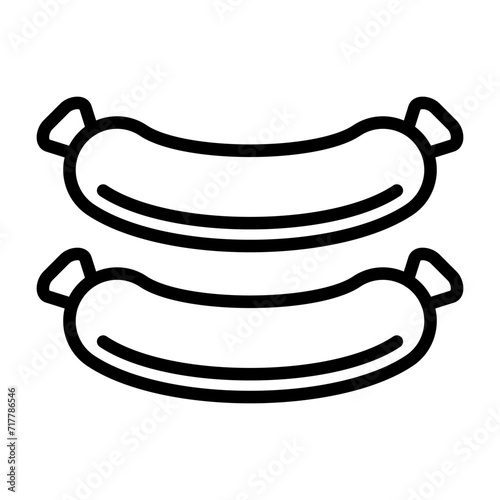 Sausage Vector Icon