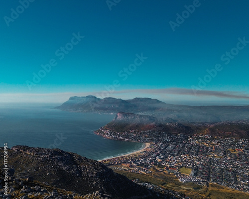 View over Cape Point from Kalk Bay, South Africa (Western Cape)