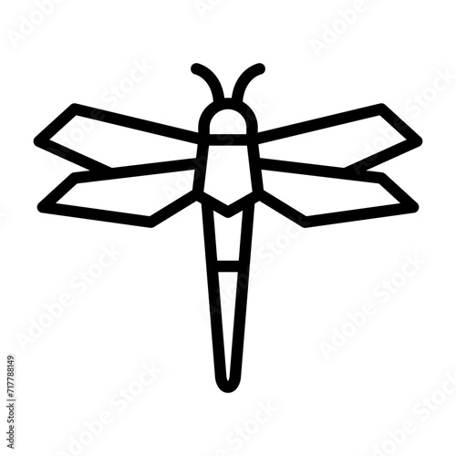 Dragonfly Vector Icon