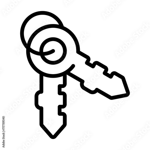 Keys Vector Icon