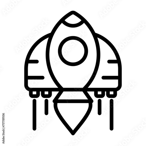 Rocket Vector Icon