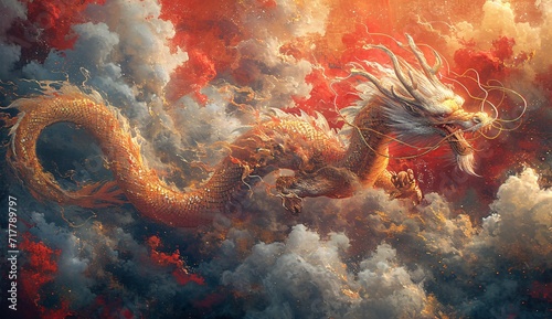 Dragon Dance: A Fire Breathing Spectacle Generative AI © Aryan