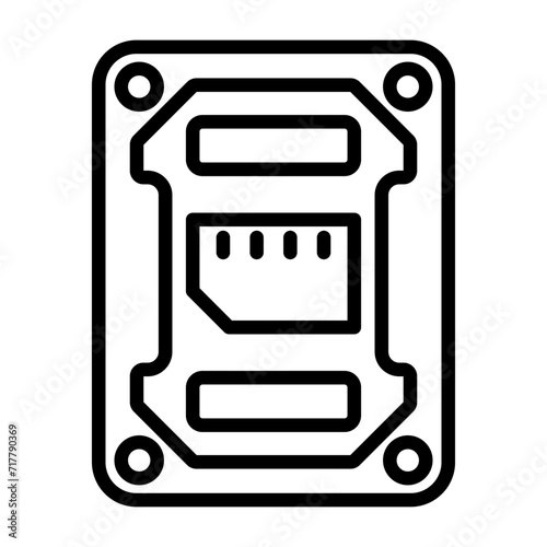 Hdd Vector Icon