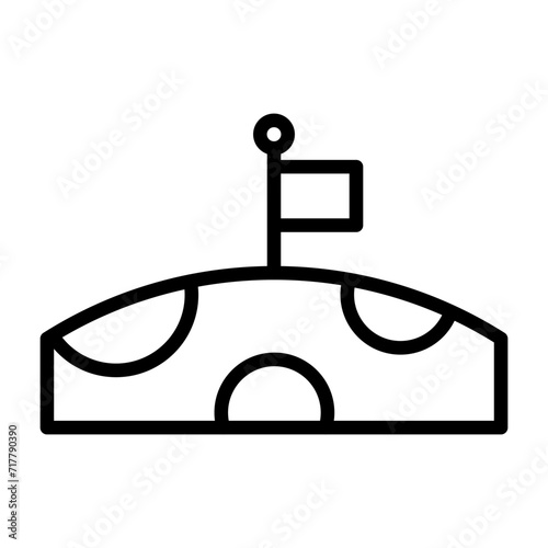 Moon Vector Icon
