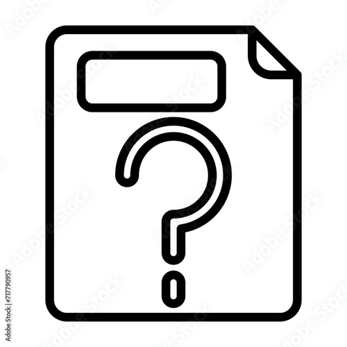 Unknown Vector Icon