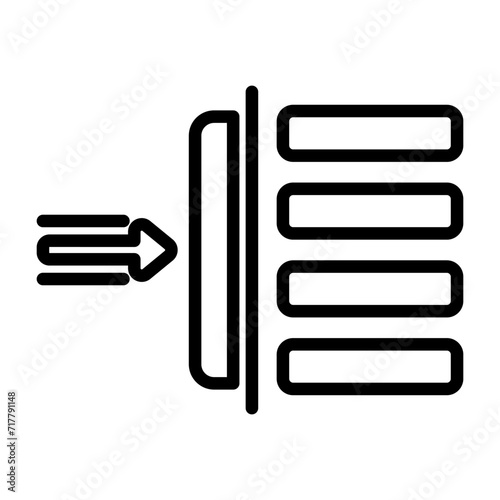 Margin Vector Icon