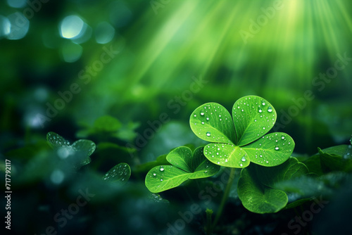 shamrock flower four leaf clover irish rainbow day
