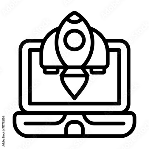 Rocket Vector Icon
