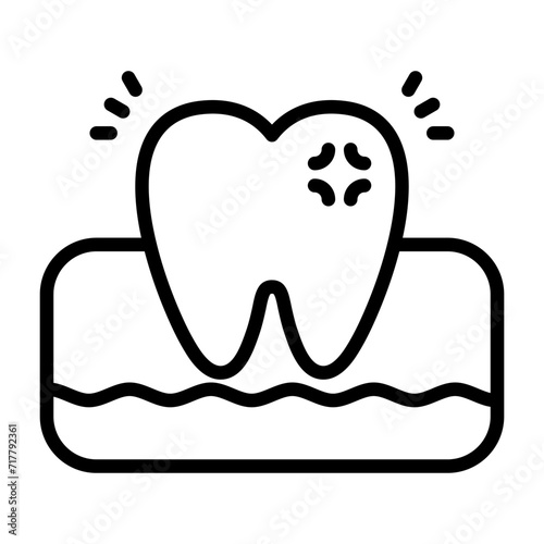 Toothache Vector Icon