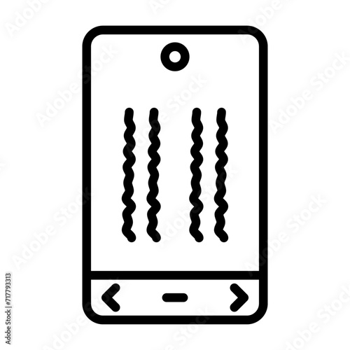 Vibrating Vector Icon