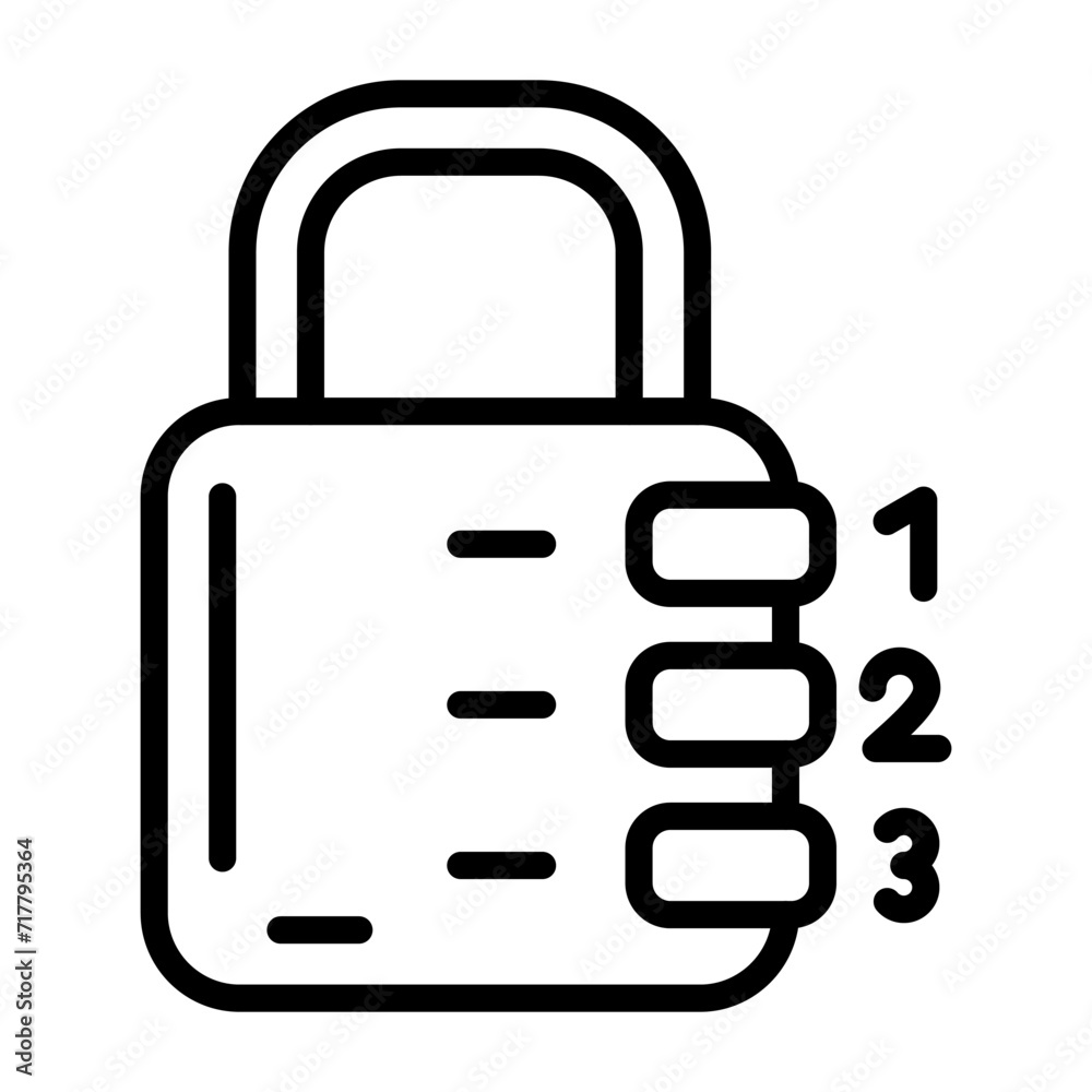 Combination Vector Icon Combination Vector Icon