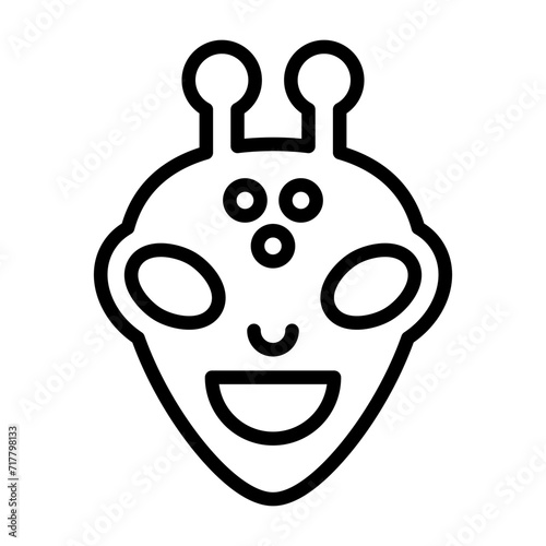 Alien Vector Icon
