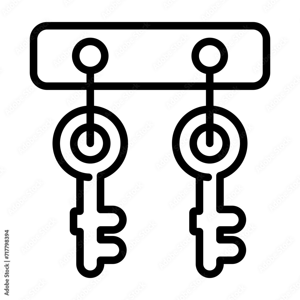 Hooks Vector Icon Hooks Vector Icon