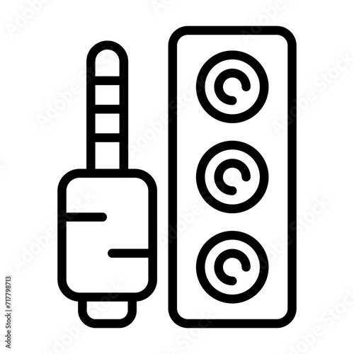 Sound Ports Vector Icon