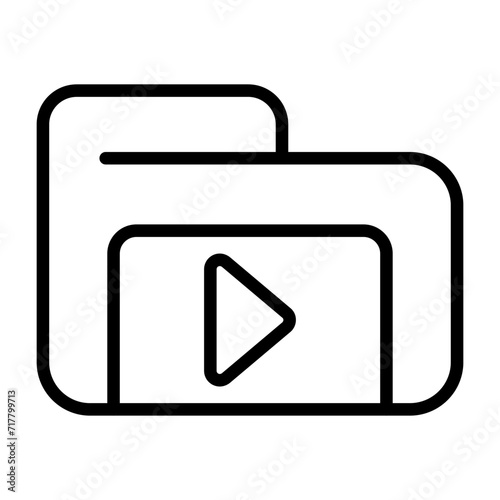 Video Vector Icon