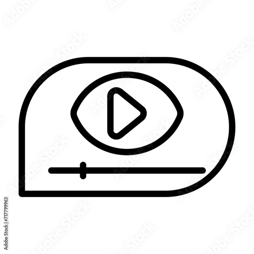 Video Vector Icon