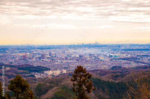 高尾山から見る街 © Rinoha