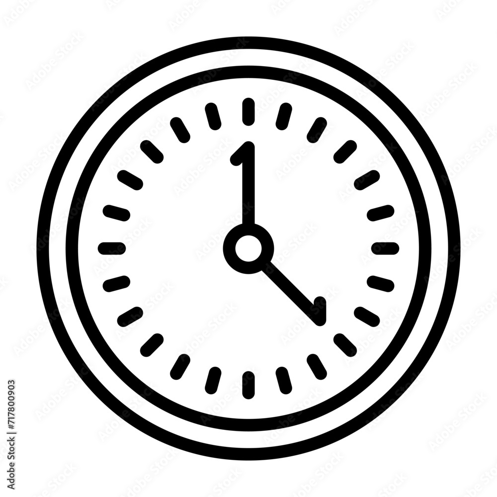 Clock Vector Icon Clock Vector Icon